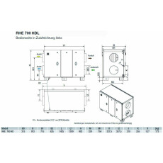 S&P RHE 700 HDL DC WRG-Gerät, EC, Rotations-WT,...