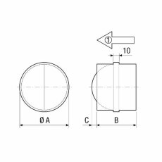 Maico AVM Automatische R&uuml;ckschlagklappe NW 100-400mm