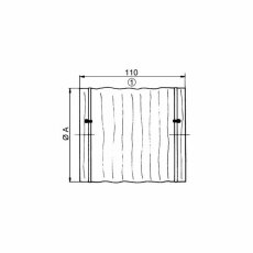 Maico ELM Elastische Manschette NW 100-180mm